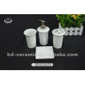 Ensemble de toilette 4pcs polyresin